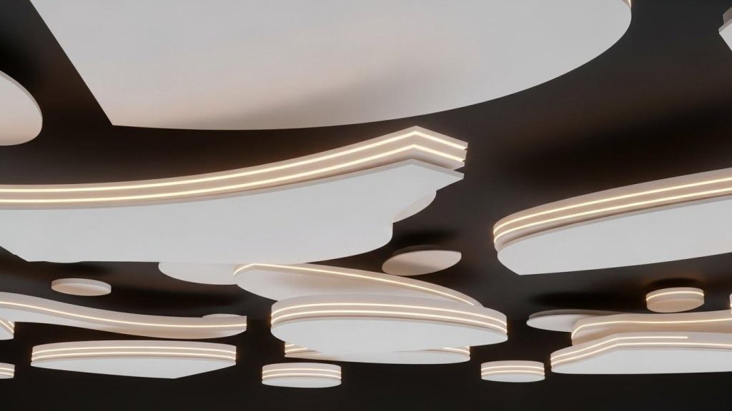 dizayn gipsokartonnyh potolkov 3