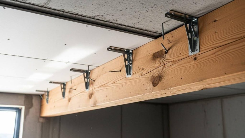 kreplenie potolka k perekrytiyu 1