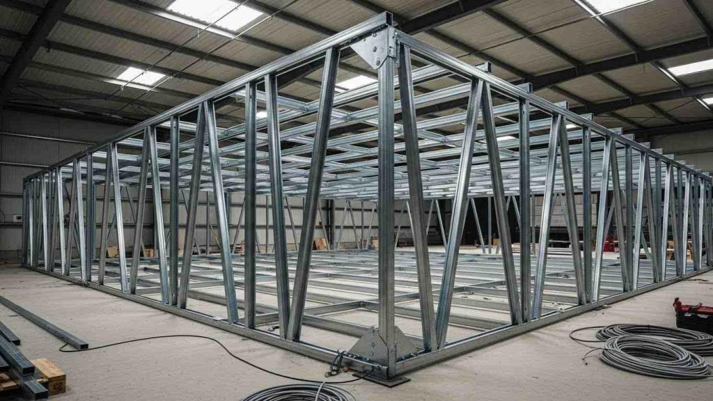 metallicheskiy karkas potolka 1