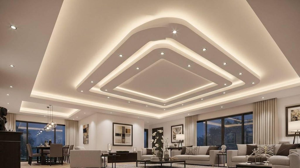 mnogourovnevye potolki iz gipsokartona 1