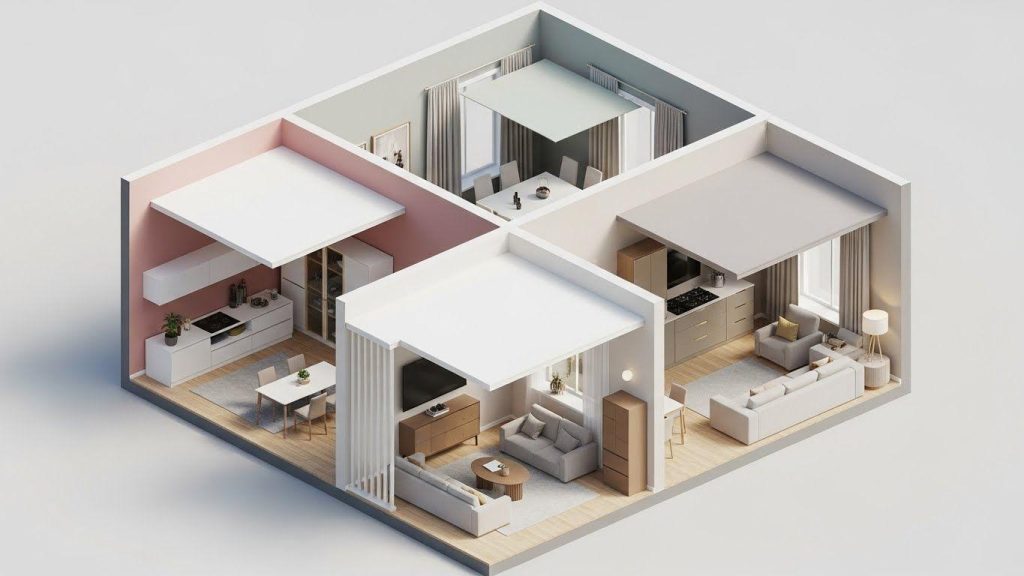 natyazhnye potolki v kvartire 2