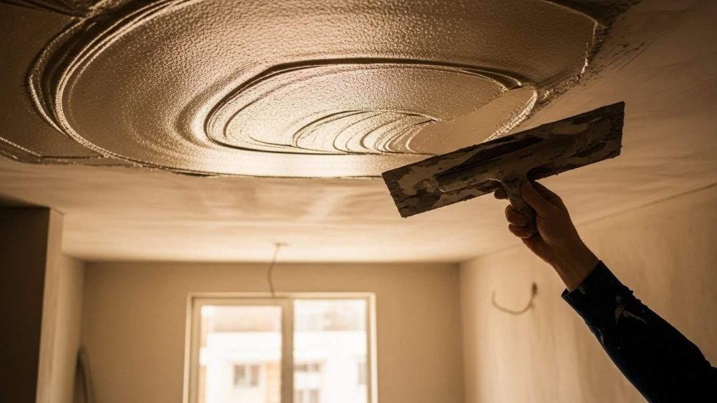 shtukaturka potolka v kvartire 3