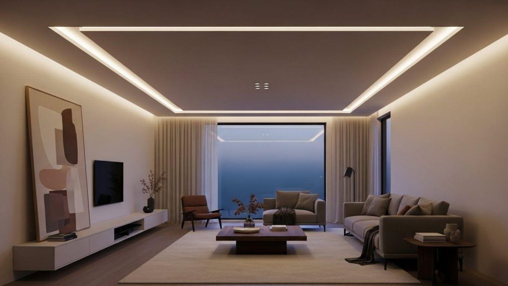 skrytaya podsvetka potolka 1