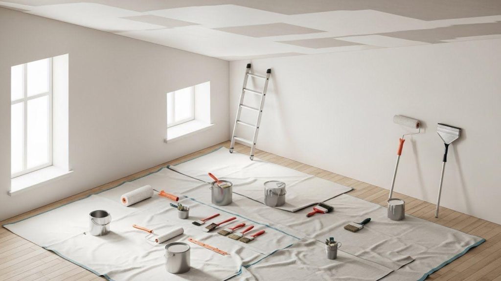 tehnologiya pokraski potolka 2