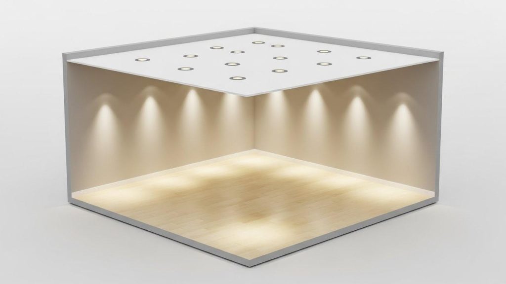 ustanovka tochechnyh svetilnikov 2