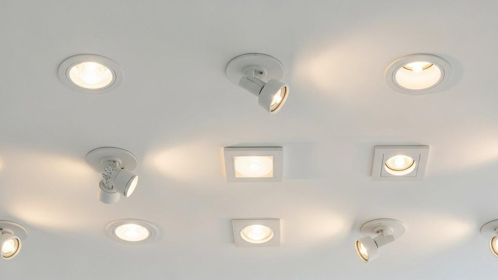 vidy tochechnyh svetilnikov dlya potolka 1