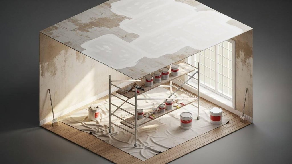 vosstanovlenie potolka posle povrezhdeniy 2