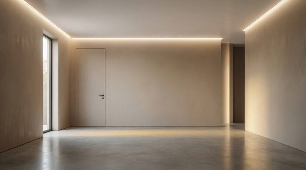 minimalizm bez kompromissov nevidimye zamki i natyazhnye potolki kak simvoly skrytoy funkcionalnosti