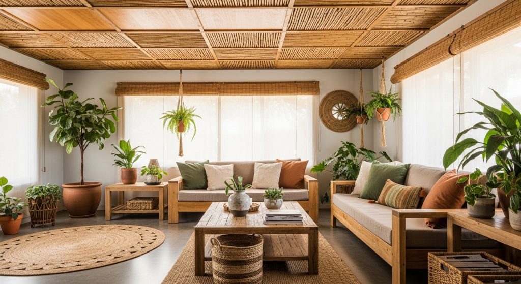 ekologichnye i funktsional nye potolki iz natural nyh materialov