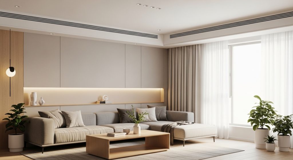 potolki s vstroennymi sistemami ventilyatsii komfort i stil