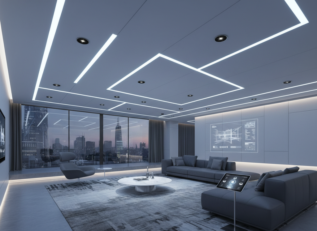 umnye potolki integratsiya tehnologiy v sovremennyy inter er